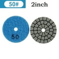 thumbnail image 2 of 2 Inch 50Mm Diamond Dry Polishing Pad Type for Granite Marble Sanding Disc Grit 50, 2 of 8