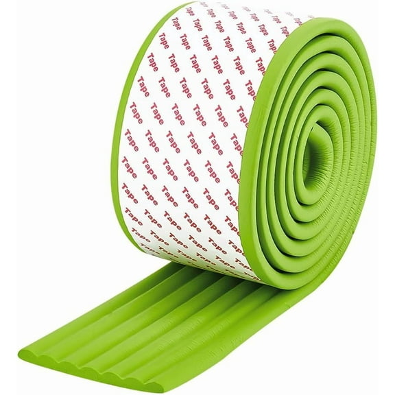 2.2 Yards Green Bunk Bed Ladder Pads Soft Ladder Pads with Strong Adhesive Bunk Bed Ladder Cover 3.1 Inch Wide Replacement Bed Ladder Pads for Stair Steps Foot Comfort Corner Protectors