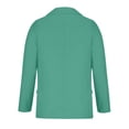 thumbnail image 3 of SUWHWEA Blazers pour Femmes Décontracté d'Affaires, Veste à Col Rabattu Manches Longues Manteau Extérieur Blazer Vert TG, 3 of 6
