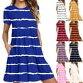 thumbnail image 1 of Sentmoon Robes Fluides pour Femmes avec Poches Manches Courtes Col Rond Robe Maxi avec Manches Été 2026 Coupe Régulière Extensible Robe Formelle Bohème pour Femmes Blanc m, 1 of 7
