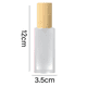 thumbnail image 2 of 2 botellas cosméticas de vidrio de grano de madera, botella de spray de 50 ml MFZFUKR CPB-DE-WX270-5, 2 of 5