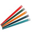 thumbnail image 2 of Palillos Reutilizables Food Stick Antideslizante Patrón de Dibujos Animados Color Surtido Colores Ingustrible Mesa de comedor suministros Utensilios de cocina 5 pares kenally HA010208-06, 2 of 6
