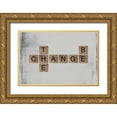 thumbnail image 1 of Longfellow Designs 24x17 Gold Ornate Wood Framed with Double Matting Museum Art Print Titled - Be the Change, 1 of 4