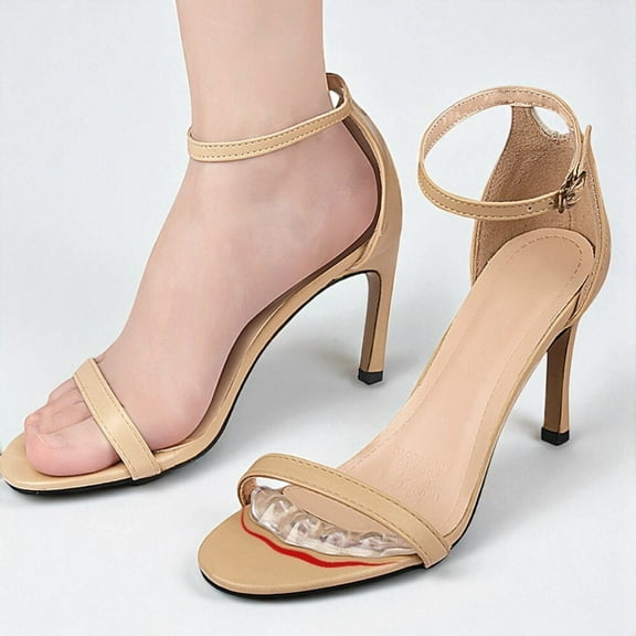 1 Pcs Forefoot Anti Slip Pad Self Adhesive Invisible Shock Absorbing Massage Anti Slip Sticker High Heel Sandals Anti Wear Heel Sticker Transparent