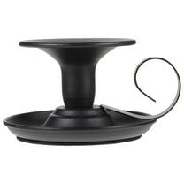 FONDOTIN Candle Holder Iron 1Set Black For Aromatherapy Sticks Home Desktop Use 4.52X3.81X2.55in