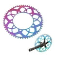 thumbnail image 1 of Plato de bicicleta Aleación de aluminio 54/56T Velocidad única Ancho estrecho 104BCD Anti-caída Cola Bicicleta, 1 of 7