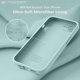 thumbnail image 5 of Funda de Silicona Premium, Forro de Microfibra Suave, a Prueba de Golpes, para iPhone 16e/17e 6.1", Menta, 5 of 7