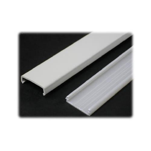 Wiremold NM1 5-Ft. Ivory Plastic Channel Wiremold