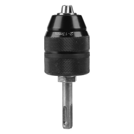 

2-13mm Capacity Metal Keyless Lathe Drill Chuck Converter with SDS Adapter Accessories