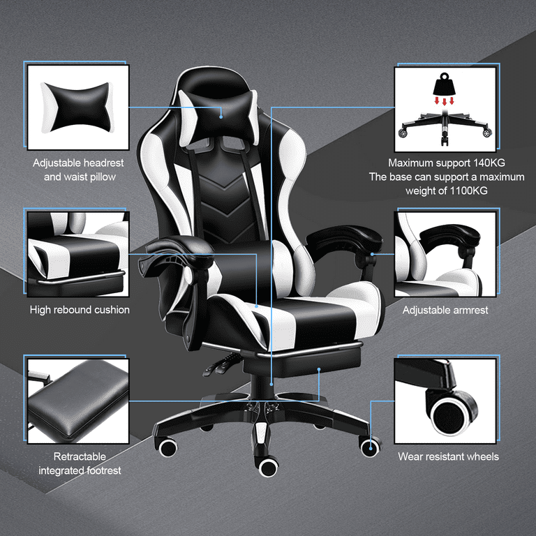 Cushion Ergonomic Remaxe Gaming Chair Website Leg
