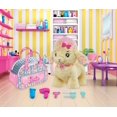 thumbnail image 2 of Set de juguete de peluche Mattel Barbie, para peluqueria, caniche con luz, 2 of 6