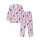 thumbnail image 1 of Balery Cartoon Poodle Dog Pijama para Hombre de Dos Piezas con Manga Larga, Conjunto de Dormir y Descanso Suave con Bolsillos-XX-Large, 1 of 7