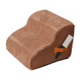 thumbnail image 2 of koolsoo Dog Stairs 2 Step Comfotable Soft Dog Ramp for Puppy Indoor Use Dogs Injured Coffee, 2 of 9