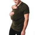 thumbnail image 1 of Amazon ebay AliExpress Souhait Papa Kangourou T-shirt Décontracté Multifonctionnel Col Rond Manches Courtes, 1 of 6
