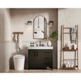 thumbnail image 4 of Elegant Kitchen and Bath 36 inch Single Bathroom Vanity In Mocha Brown, 4 of 10