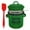 Green, variant on 46 Oz Grease Container with Filter and Scraper,2026 New Bacon Grease Container with Strainer and Food-Grade Silicone Spatula,Farmhouse Cooking Pot Keeper Collector,Dishwasher Safe (Black)