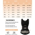 MANIFIQUE 2 Packs Shapewear Bodysuit for Women Tummy Control Butt