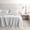 Light Gray, variant on 100% Washed Cotton Percale Sheet Set - Includes 1 Flat Sheet, 1 Fitted Sheet and 2 Pillowcases