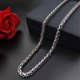 thumbnail image 5 of 3X Joyería de Moda Collares de Acero Inoxidable para Hombres Mujeres Keel Chain Gargantilla Collar 3 mm 24 Pulgadas, 5 of 5