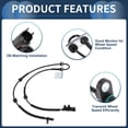thumbnail image 4 of Unique Bargains ABS Wheel Speed Sensor Front Left Right ABS Sensor Anti-lock Braking System Sensor 68128181AA for Chrysler Town & Country 2012-2016, 4 of 7