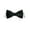 Black, variant on Pooch Outfitters Valentino Bow Tie - Red - Extra Small