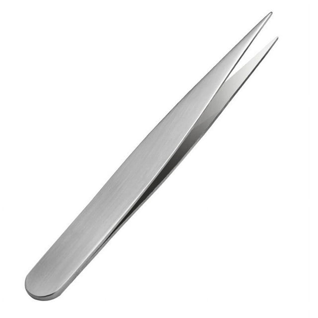 Pinzas para depilar cejas, pinzas de acero inoxidable con punta, pinzas para cejas, pinzas para cejas, pestañas, pelos encarnados y barba.