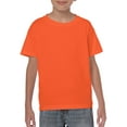 thumbnail image 1 of Gildan Youth Heavy Cotton T-Shirt, L, Orange, 1 of 2