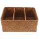 thumbnail image 1 of FENGGUIQU Organizador Compacto Para Caja Con División Triple Color Chocolate Funcional, 1 of 5