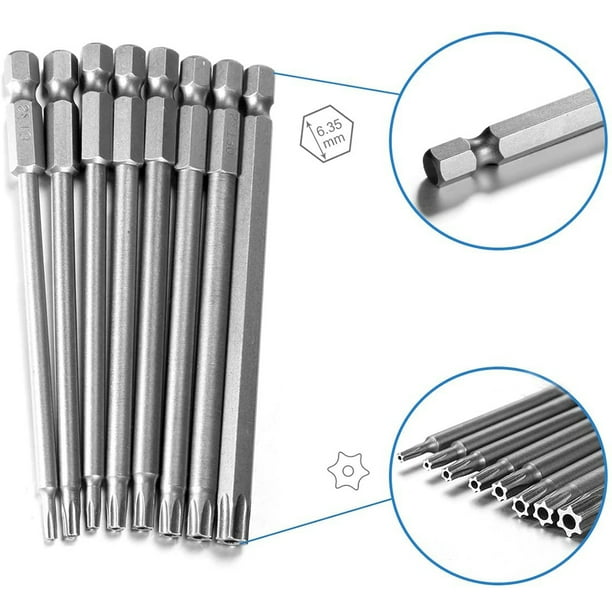 Bits Set Hex Shank S2 Premium Steel Head Drill Bit Set Magnetic