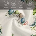 thumbnail image 6 of Cloth Napkins Set of 8 - 20x20 Inches, Green Eggs Easter Washable Reusable Table Napkins, Leaves Elegant Pastoral Rustic Soft & Absortbent Dining Napkin for Party Wedding Hotel Restaurant, 6 of 8