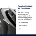 DeLonghi Pinguino Portable AC Unit, 6800 BTU, Cool & Dehumidifier ...