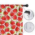 thumbnail image 4 of Blackout Kids Curtains,Red Strawberry Plants Fruit Childrens Insulated Curtains Set Of 2,Bedroom Essentials,Toddler Room Decor 42x63in(106x160cm), 4 of 4