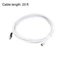 thumbnail image 4 of Cable Coaxial RG6 Unique Bargains F Tipo Macho a F Tipo Hembra 20 pies, 4 of 4