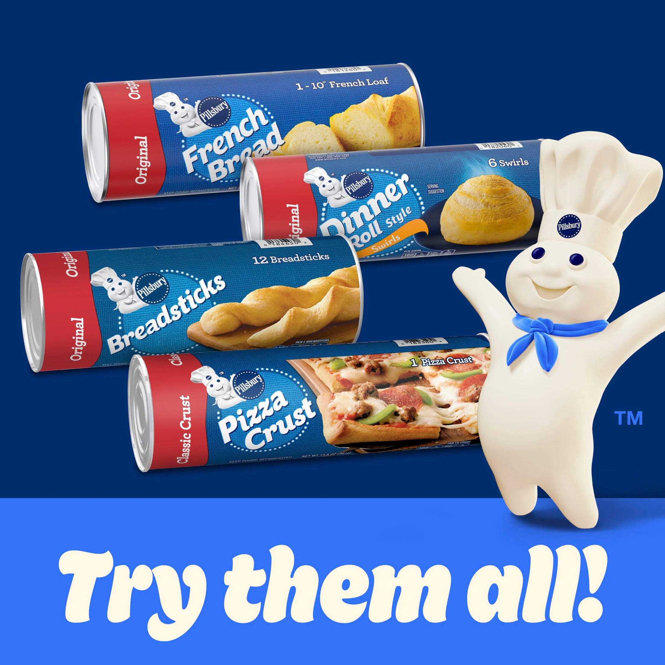 Pillsbury Refrigerated Classic Pizza Crust, 13.8 oz