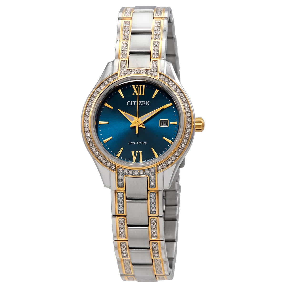 Citizen Eco-Drive women\'s Two tone watch EW9554-52D Citizen Eco Drive Corso Women main image 2