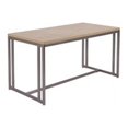 thumbnail image 1 of Econoco BQNTS Boutique Petite Table de Nidification&44; Nickel Satiné, 1 of 3