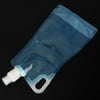 1L Foldable Drinking Water Bottle Bag Pouch Outdoor Hiking Camping Water Bag