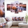 thumbnail image 1 of Panorama d'Aube d'Automne Féerique - Oeuvre Murale Imprimée Paysage, 1 of 3