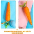 thumbnail image 5 of NUOLUX Artificial Carrot Decorations Garden Hanging Decorations 10Pcs 6.7X1.2X1.2In, 5 of 6