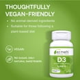 thumbnail image 5 of EZ Melts Dissolvable Vitamin D3 5,000 IU, Sugar-Free, 3-Month Supply, 5 of 6