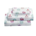 thumbnail image 2 of softan Bed Sheet Set for Kids Girls, Full Size Kids Sheets Microfiber Kids Fitted Sheet, Breathable & Silky Soft Feeling Kids Sheet Set 4 PCs Ice Cream Kids Full Bed Sheet, 2 of 6
