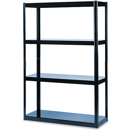 Safco Boltless Steel Shelving, 5 Shelves, 48w x 18d x 72h  Safco Boltless Steel Shelving, 5 Shelves, 48w x 18d x 72h