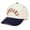 Chicago - Navy/Beige, variant on Retro LA Hat - Baseball Cap with Upside Down - Los Angeles - Purple/Beige