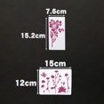 thumbnail image 3 of Set of 30 Hollow Flower Painting Stencils DIY Drawing Scrapbook Wall Stencil Painting Template for Wood Floor Tiles Art, 3 of 4