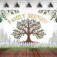 thumbnail image 5 of Family Reunion Photo Background Family Tree Leaves Family Gathering Party Decoration Family Tree Members Theme Party Background We are Family Background Welcome Home Party Backdrop, 5 of 5