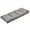 Grey, variant on 40 Inch Classic Solid Color Bench Cushion with Ties, Super Soft Indoor Outdoor Rectangle Bench Seat Cushion Standard Size Foam Pad with Non-Slip Bottom - One Pad Only (Grey, 40x15x3in)