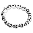 thumbnail image 2 of Skull Shape Beads Bracelet Halloween Hand Wrist Decor Fashion Clothing Accessory, 2 of 8