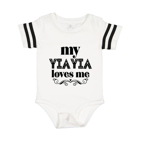 

Inktastic My YiaYia Loves Me Yia Yia for Grandchild Gift Baby Girl Bodysuit