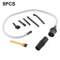 thumbnail image 1 of 9Pcs/Set Micro Vacuum Dust Cleaner Brush Suction Tube Vacuum Cleaner Parts Keyboard Sofa Dirt Remover Crevice Clean Tools, 1 of 5