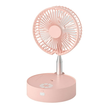 

Foldable Telescopic Rechargeable Fan Air Cooler With Humidification Phone Holder